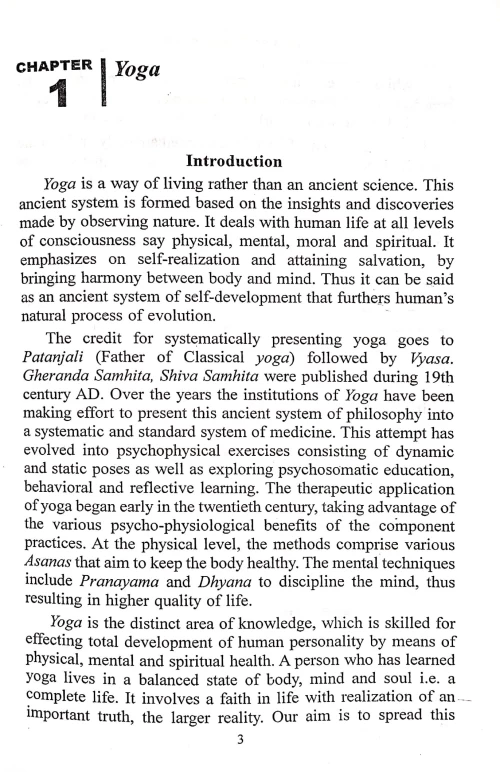 Compilation on Yoga and Naturopathy